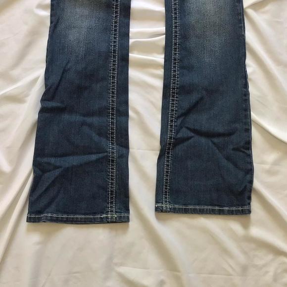 🔴𝗕𝗢𝗚𝗢🔴b-unit warehouse one size 28 maternity jeans - Picture 9 of 16